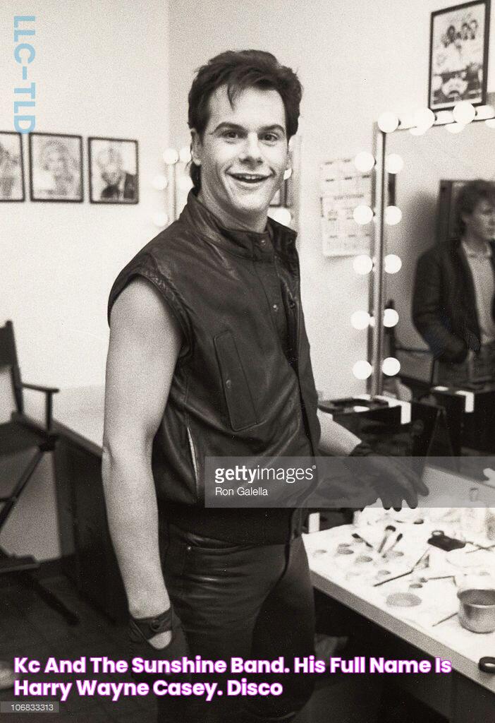 KC and the Sunshine Band. His full name is Harry Wayne Casey. Disco