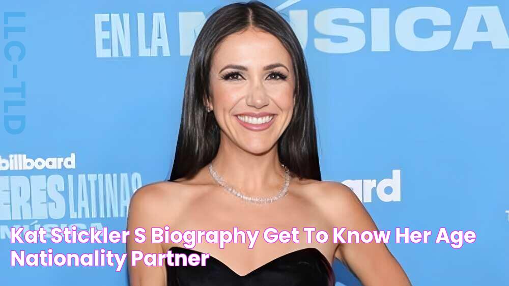 Kat Stickler’s biography Get to know her age, nationality, partner