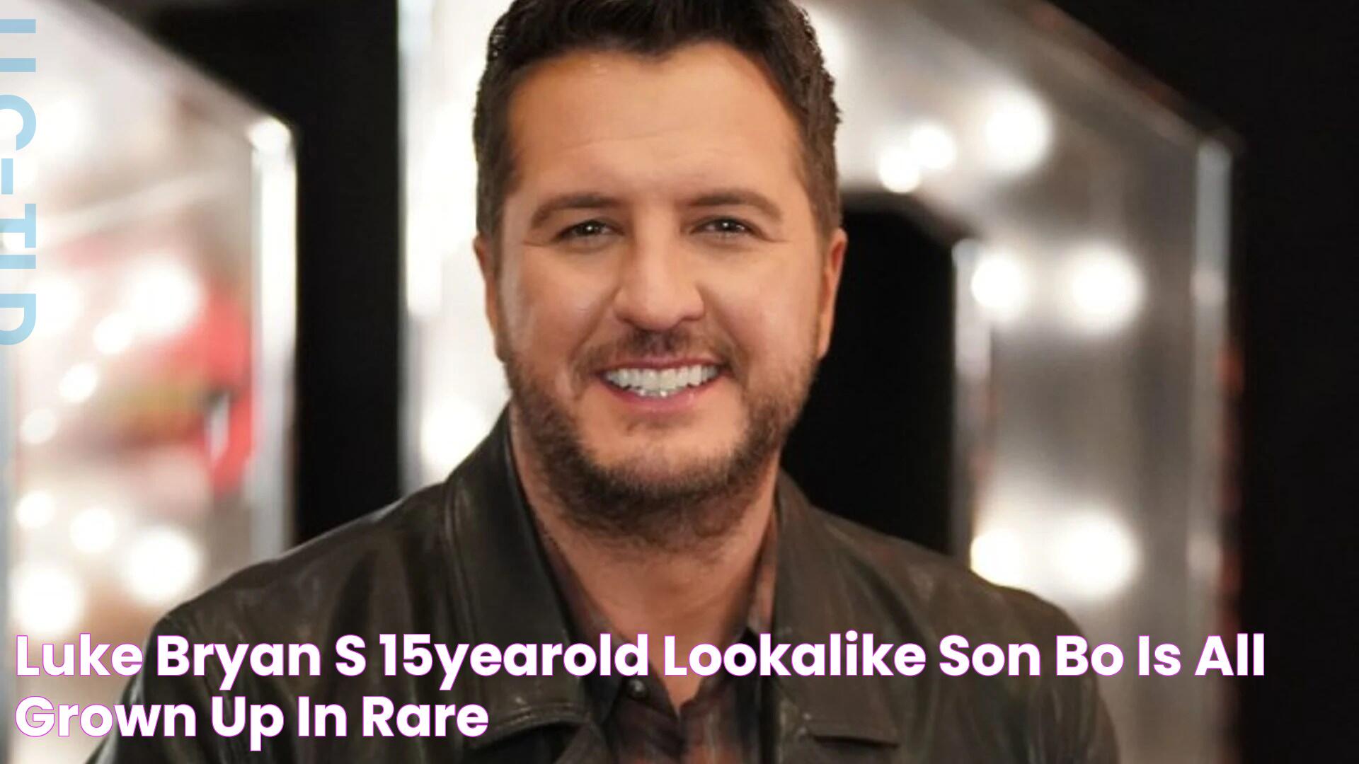 Luke Bryan’s 15yearold lookalike son Bo is all grown up in rare