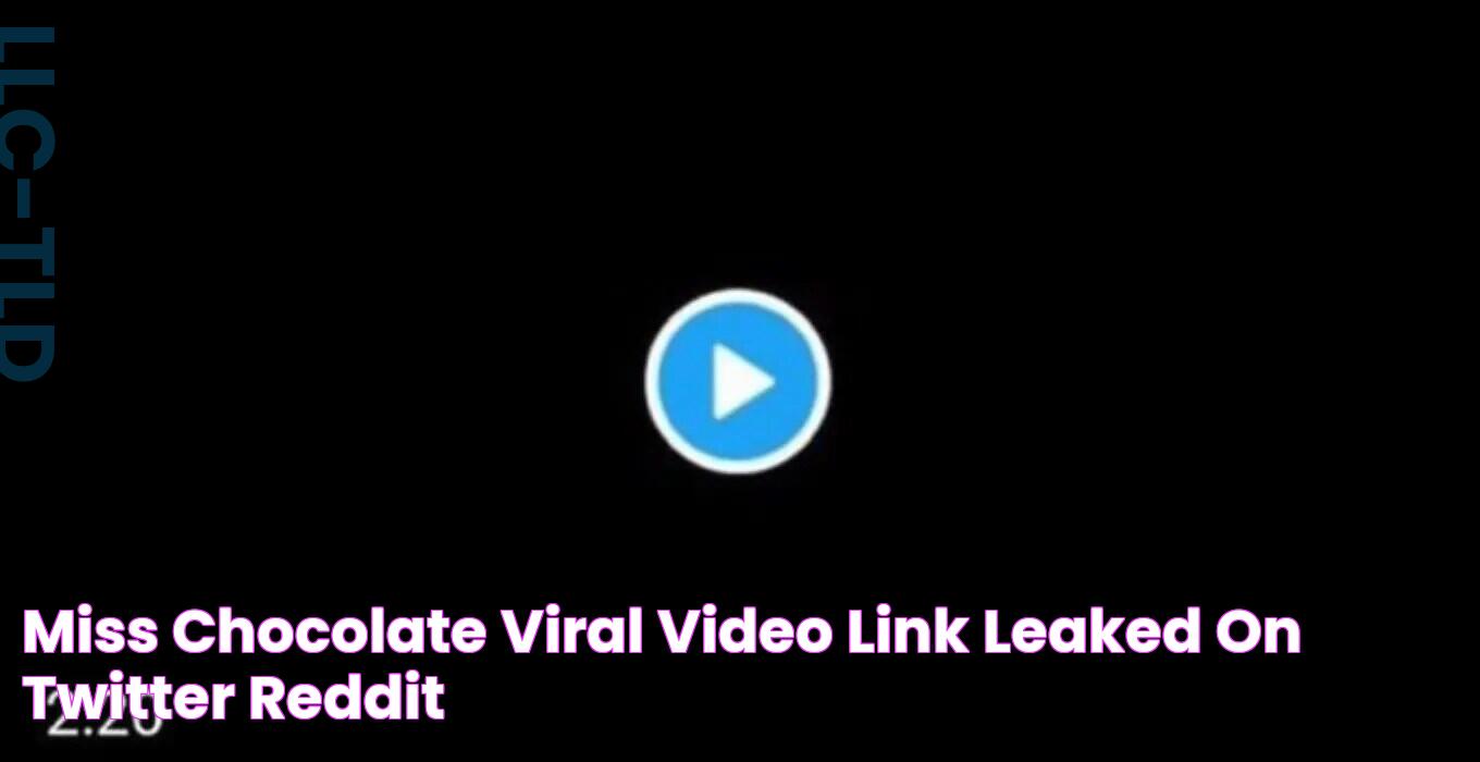 Miss Chocolate Viral Video Link Leaked On Twitter, Reddit