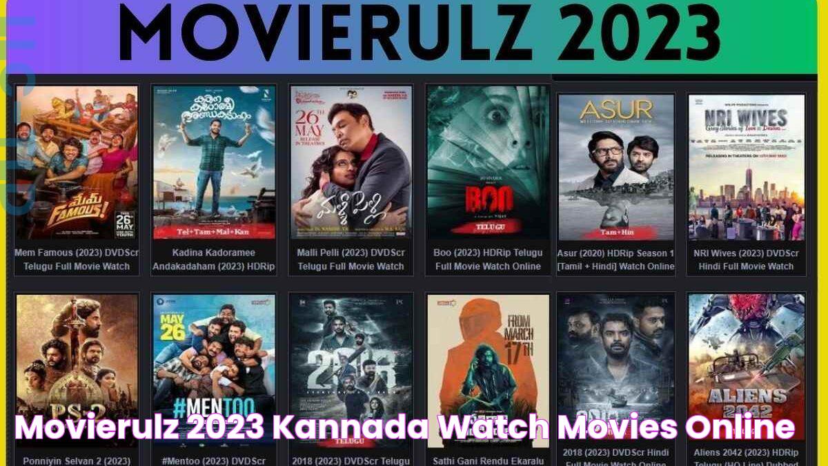 Watch Latest Movierulz Kannada Movies Released In 2023