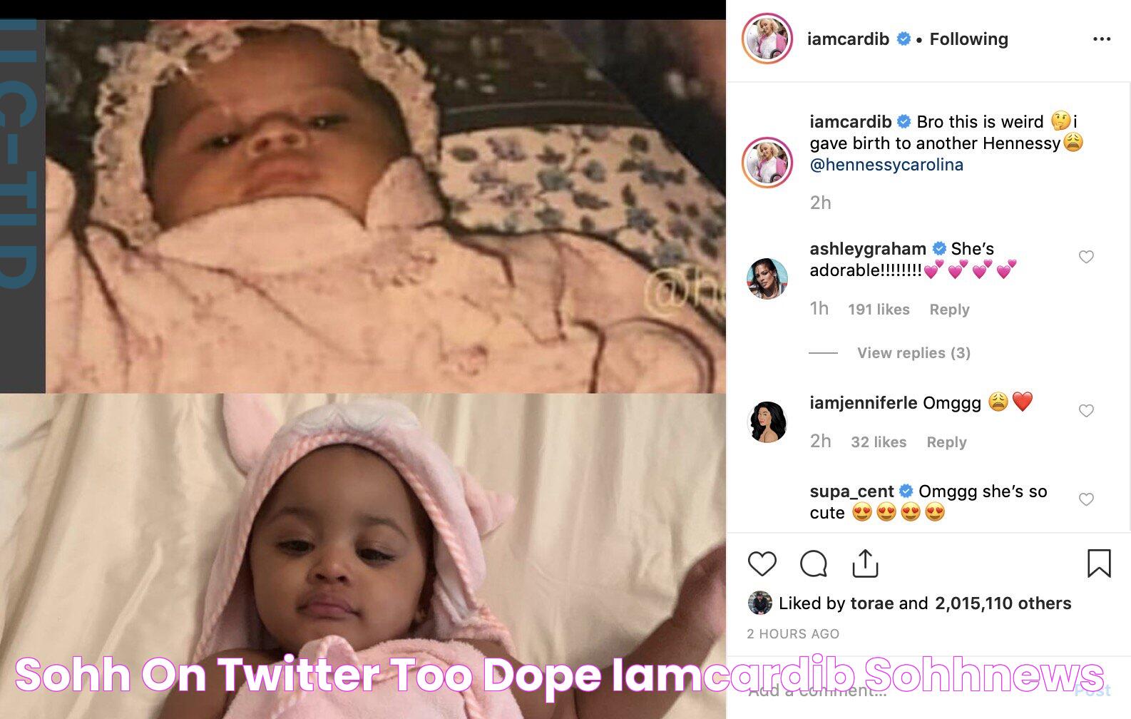 SOHH on Twitter "Too dope!!!!! iamcardib SOHHNews…