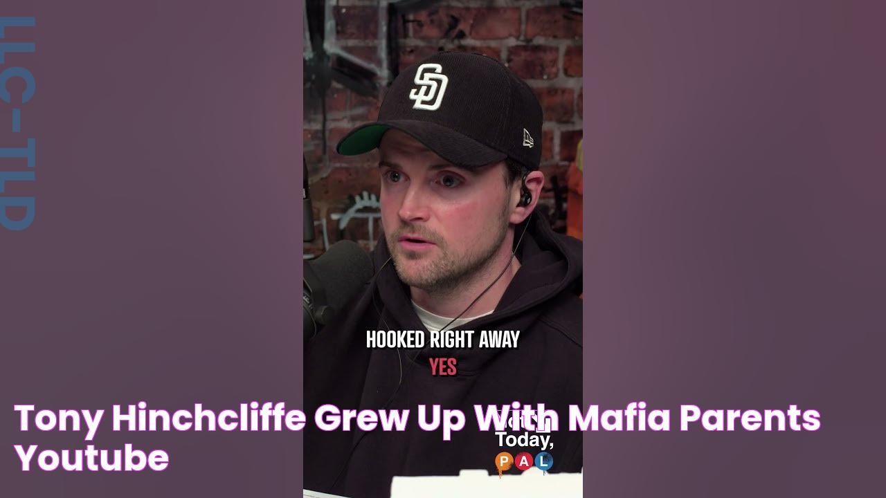 Tony Hinchcliffe Grew up with Mafia Parents YouTube