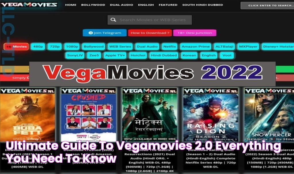 Free Streaming Vegamovies 2.0: Watch Movies And TV Shows Online