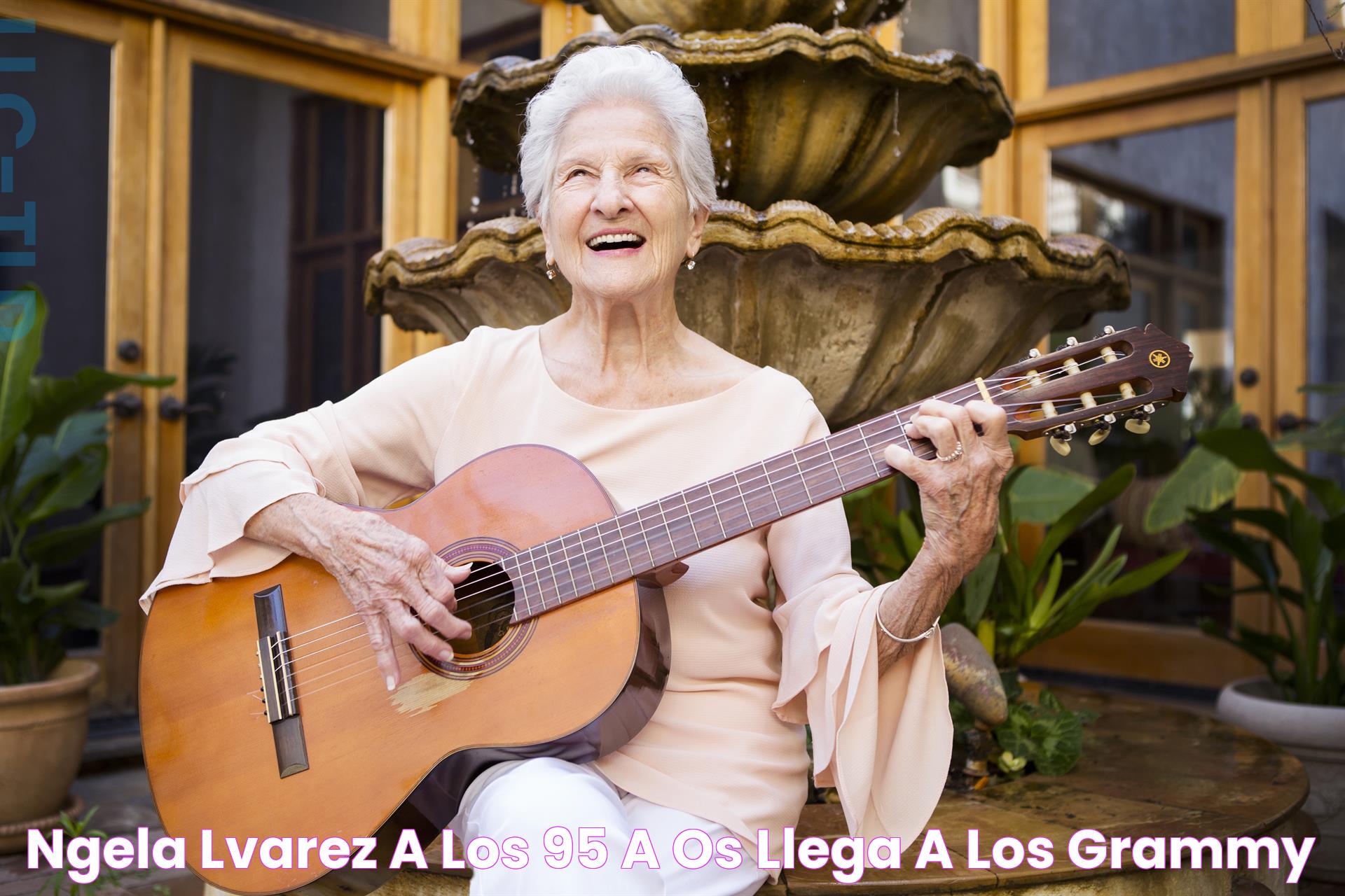 Ángela Álvarez, a los 95 años llega a los Grammy