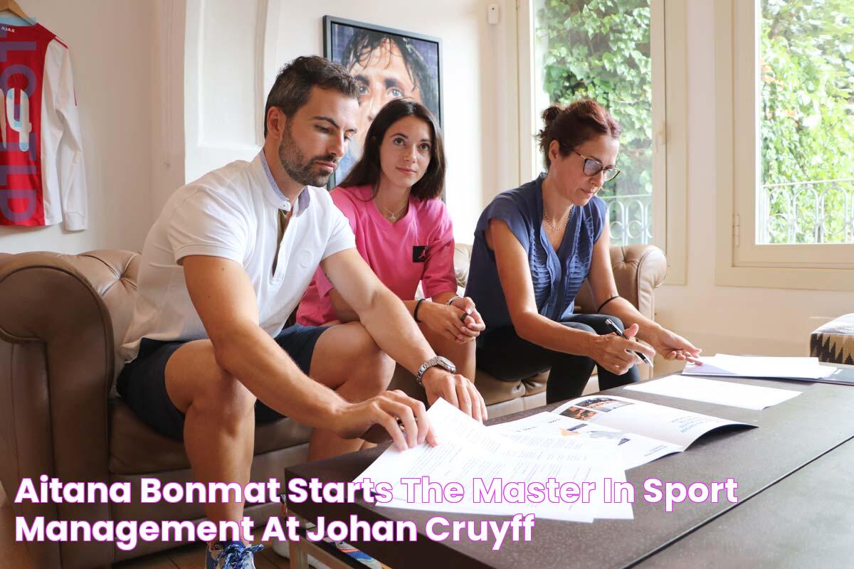 Aitana Bonmatí starts the Master in Sport Management at Johan Cruyff