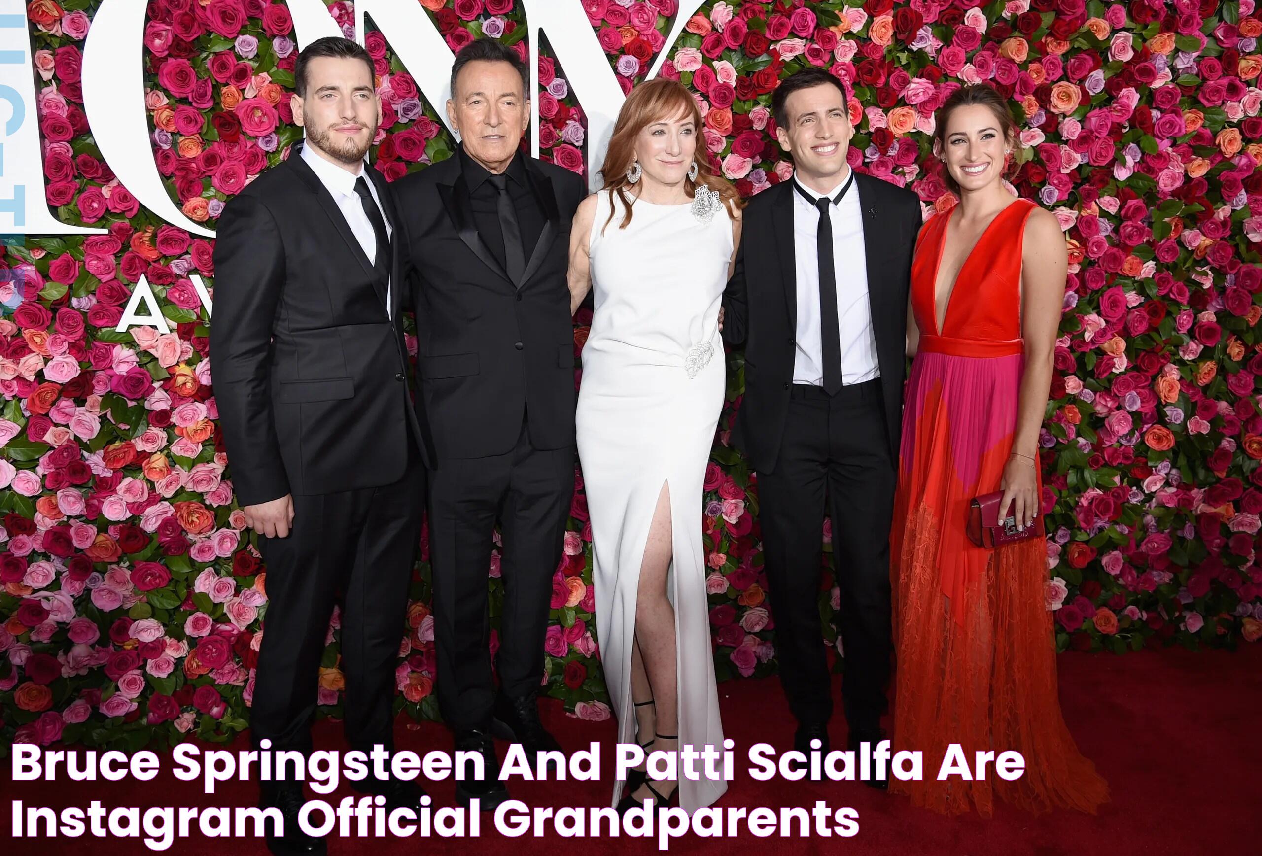 Bruce Springsteen and Patti Scialfa Are Instagram Official Grandparents