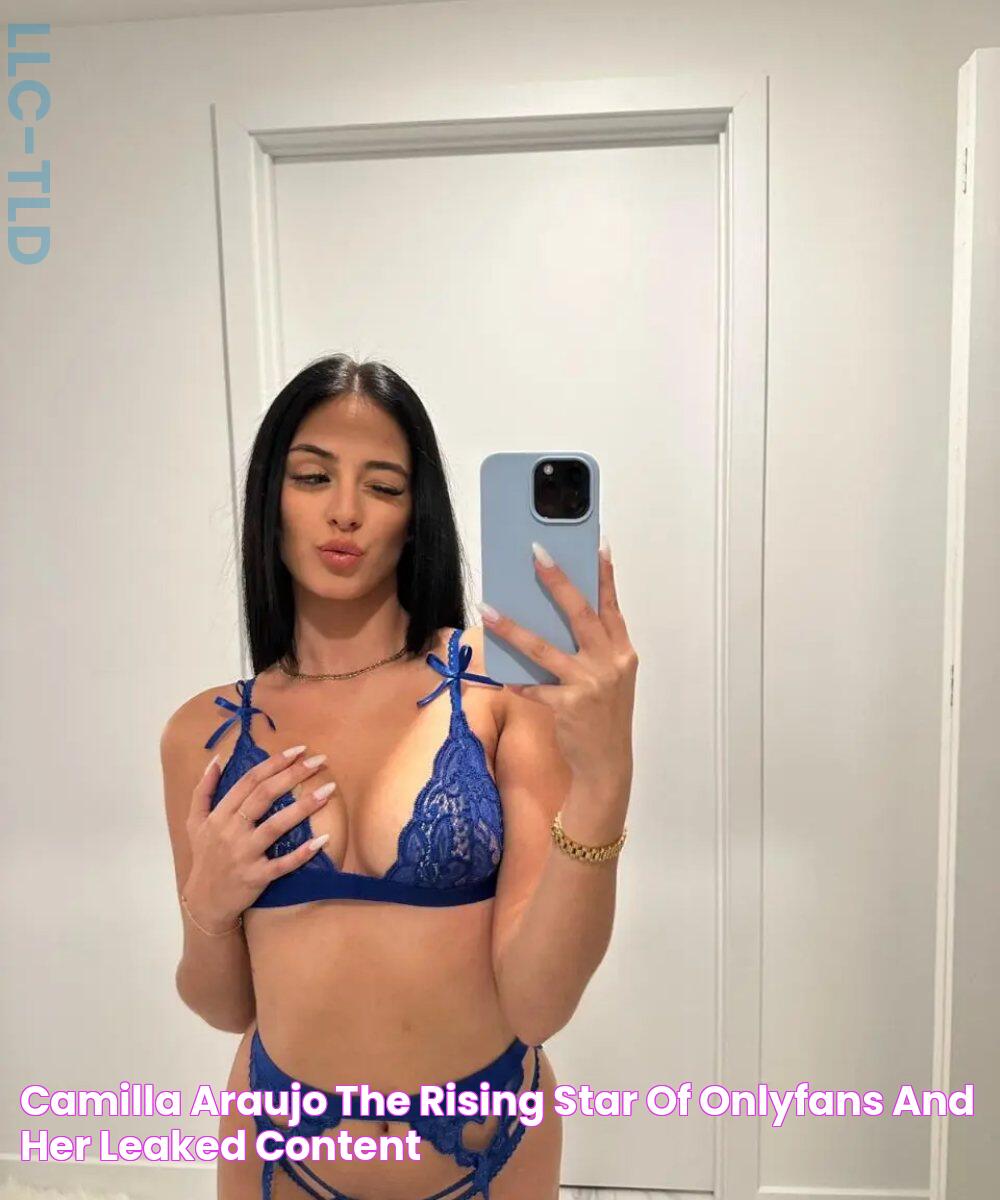 Unveiling Camilla Araujo's Exclusive Content On OnlyFans