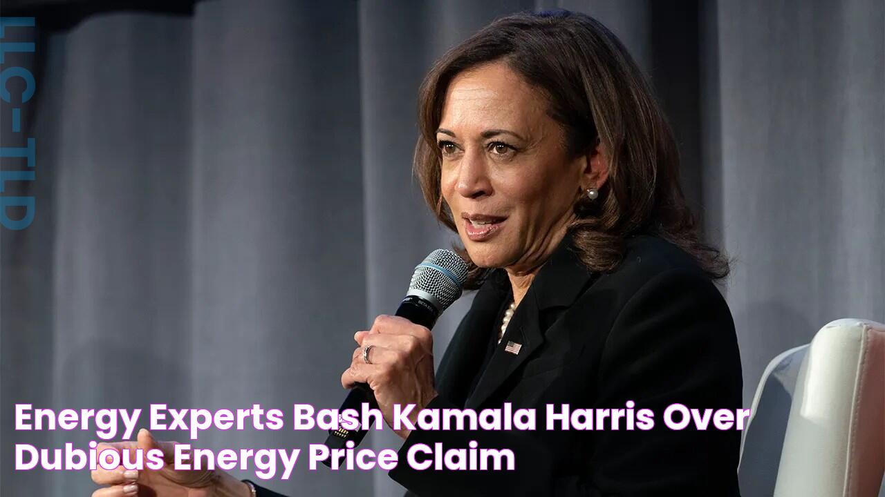 Energy experts bash Kamala Harris over dubious energy price claim