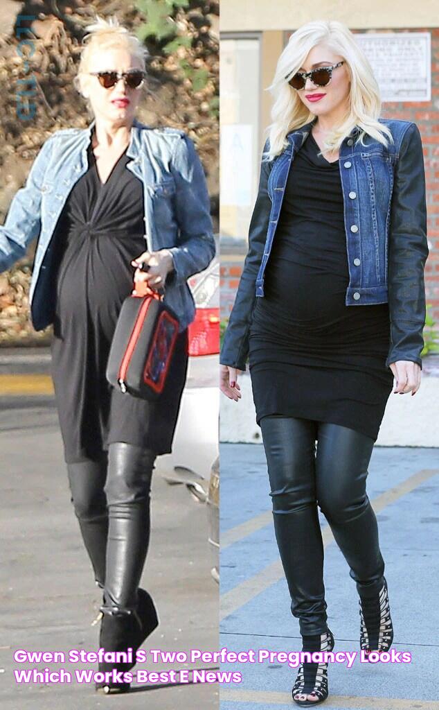 Gwen Stefani's Two Perfect Pregnancy Looks Which Works Best? E! News