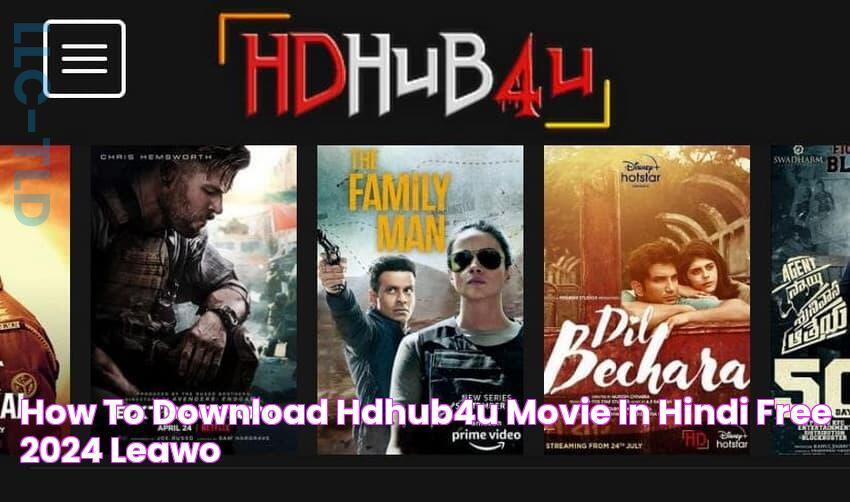 Discover The Latest Blockbusters With HDhub4u Bollyflix