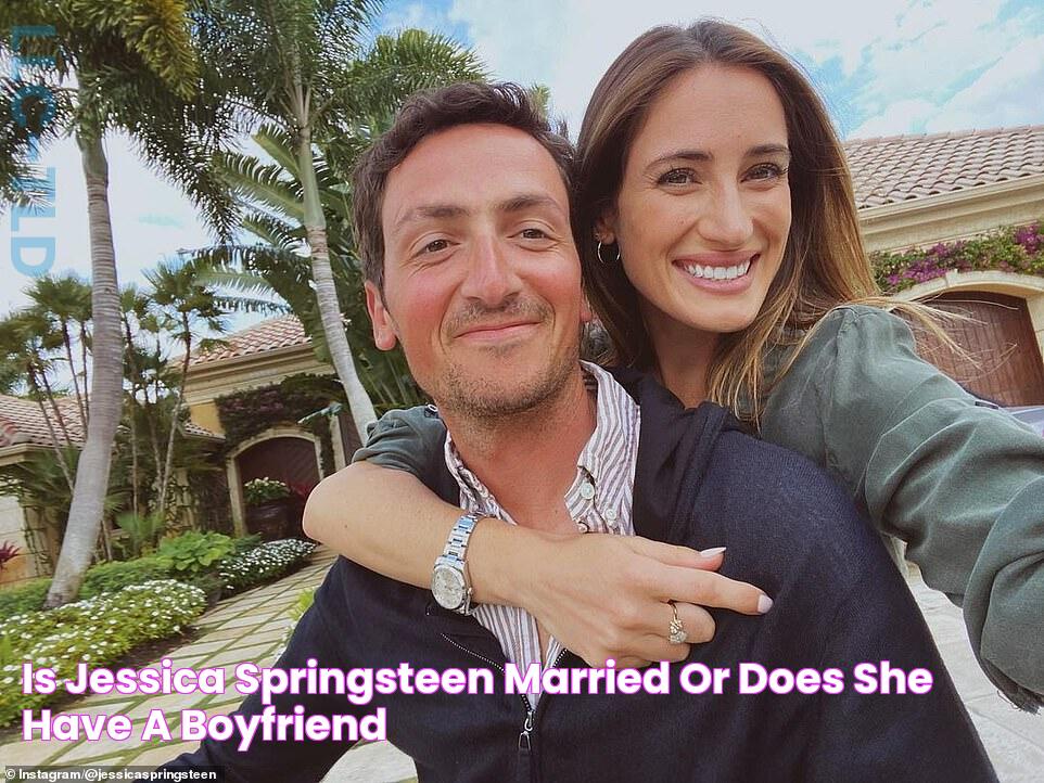 Jessica Springsteen's Marriage: Inside The Ceremony And Reception