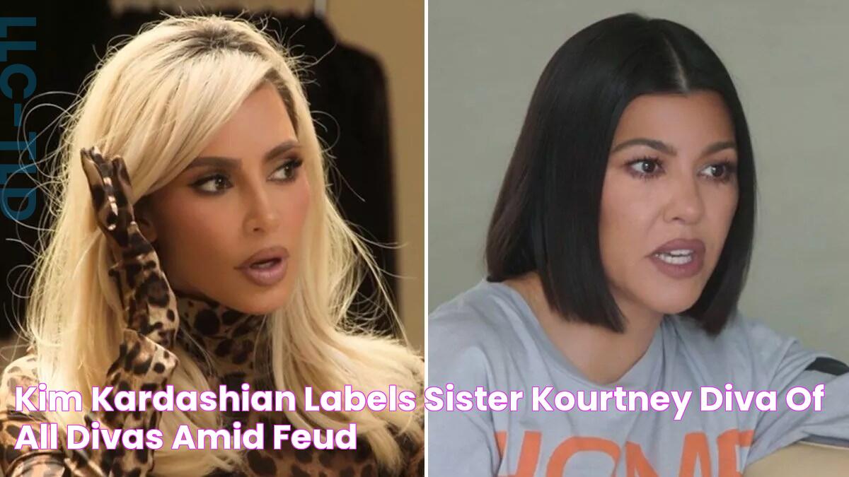 Kim Kardashian labels sister Kourtney 'diva of all divas' amid feud