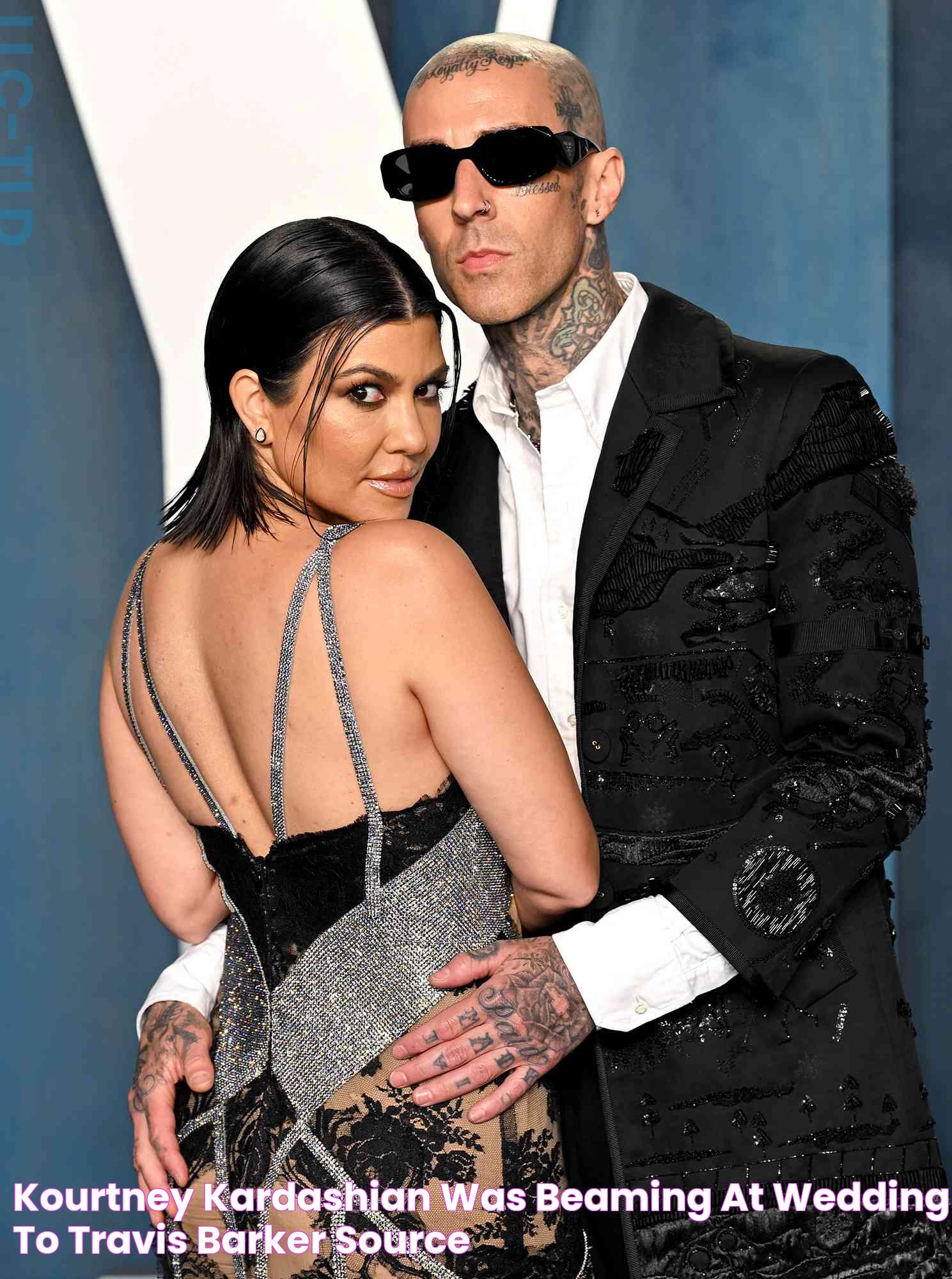 Kourtney Kardashian Was 'Beaming' at Wedding to Travis Barker Source