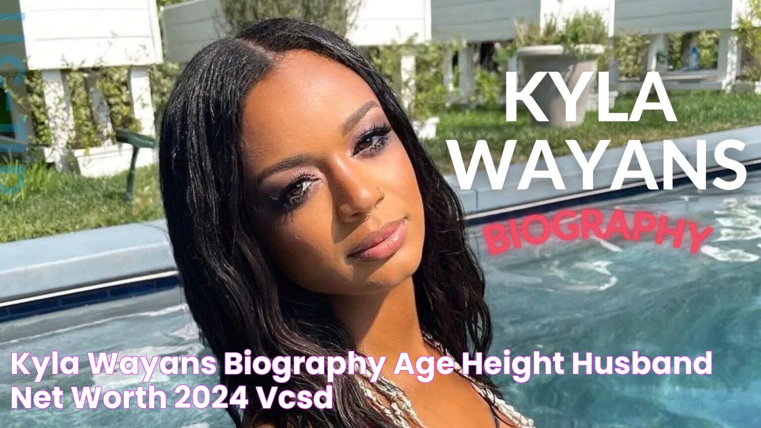 Kyla Wayans Biography, Age, Height, Husband & Net Worth 2024 VCSD