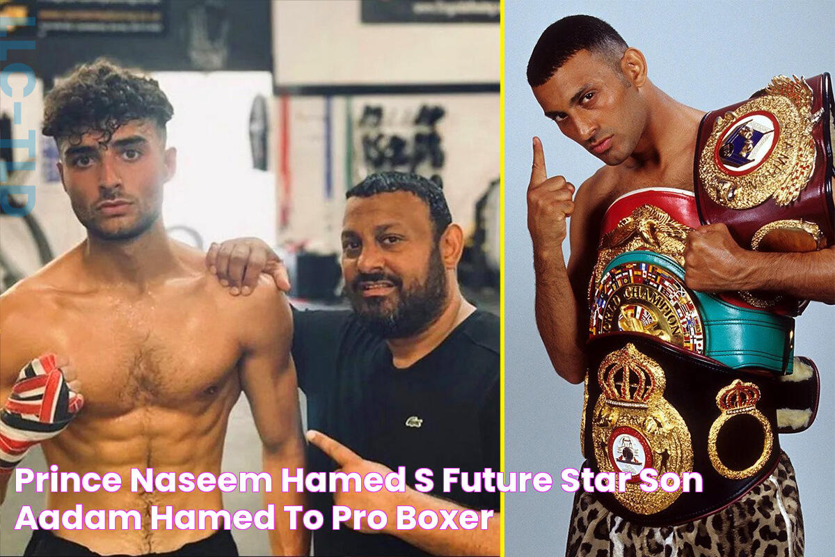 Prince Naseem Hamed’s 'future star' son Aadam Hamed to pro boxer