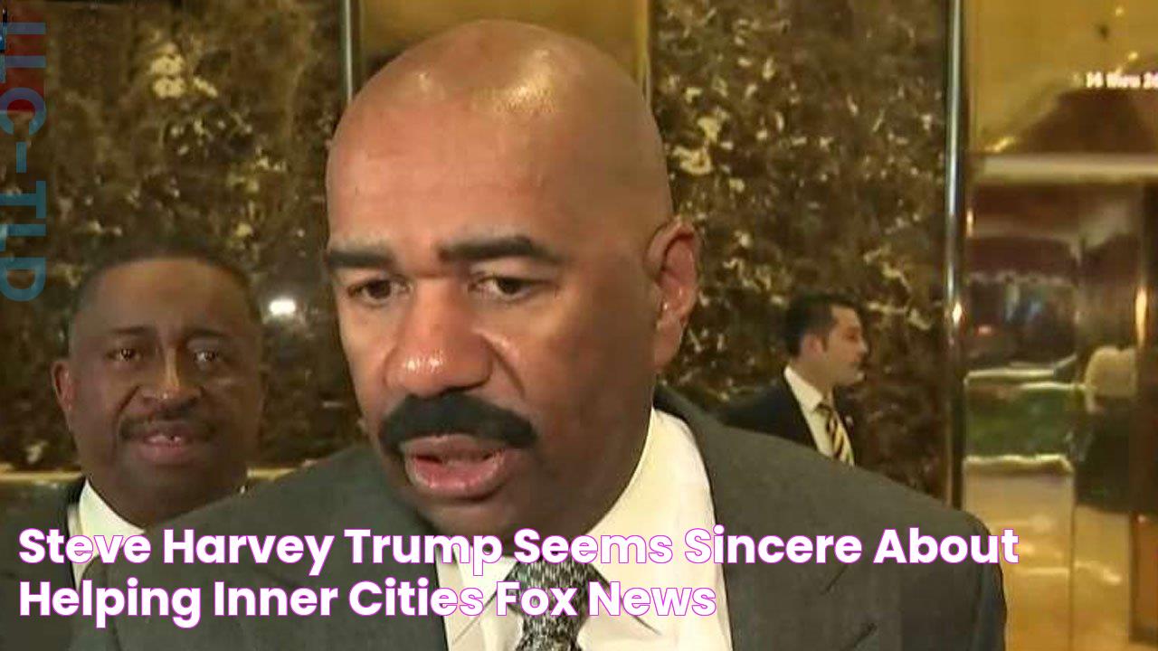 Steve Harvey Trump seems sincere about helping inner cities Fox News