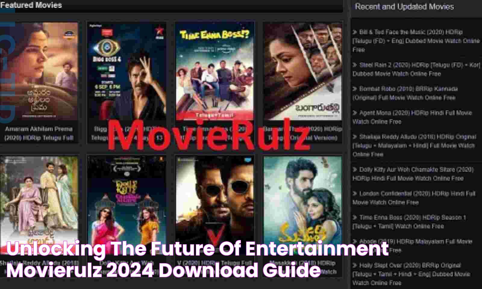 Discover Movierulz 2024 Download: The Best Way To Enjoy Movies