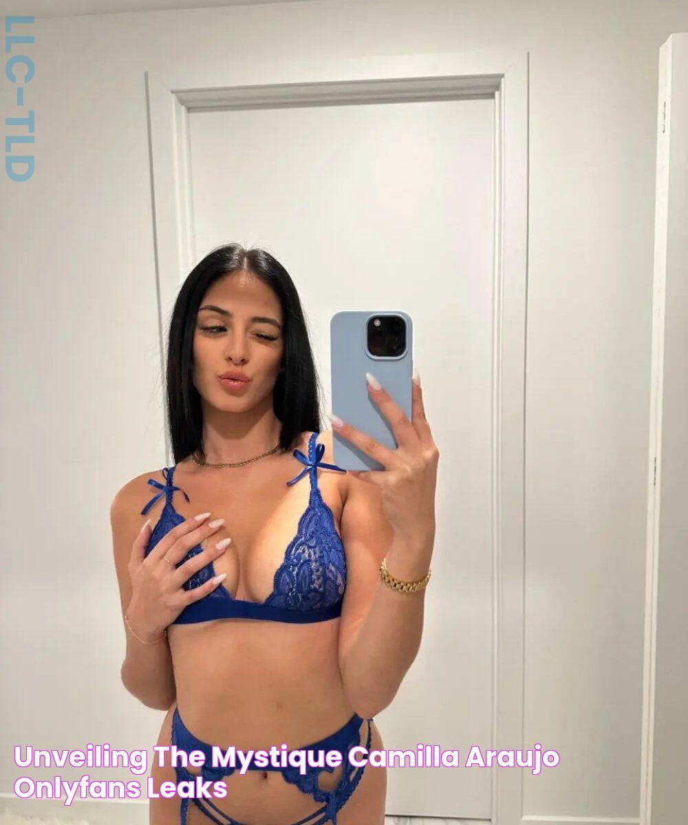 Unveiling The Mystique Camilla Araujo OnlyFans Leaks