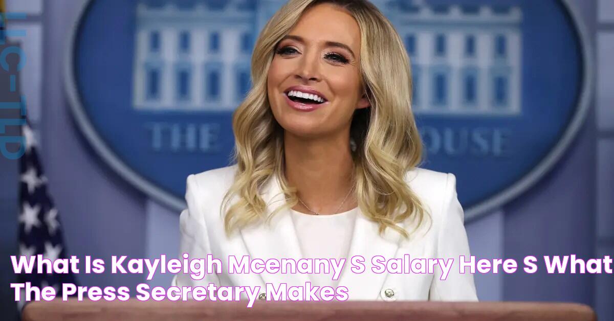 What Is Kayleigh McEnany’s Salary? Here’s What the Press Secretary Makes