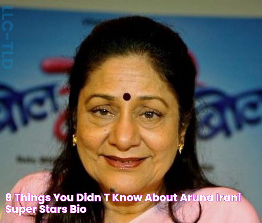 8 Things You Didn't Know About Aruna Irani Super Stars Bio