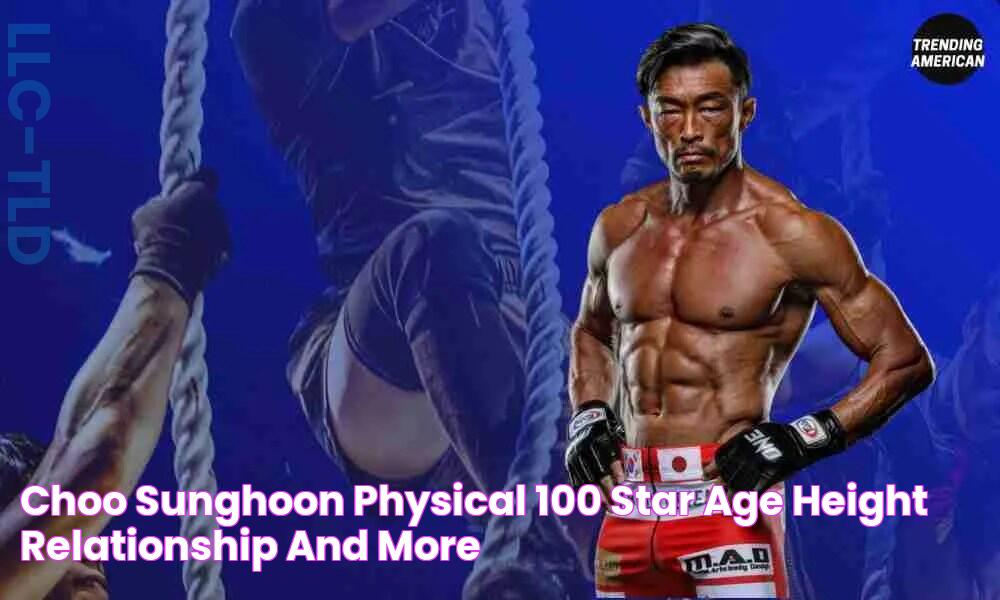 Choo SungHoon Physical 100 Star Age, Height, Relationship, and More