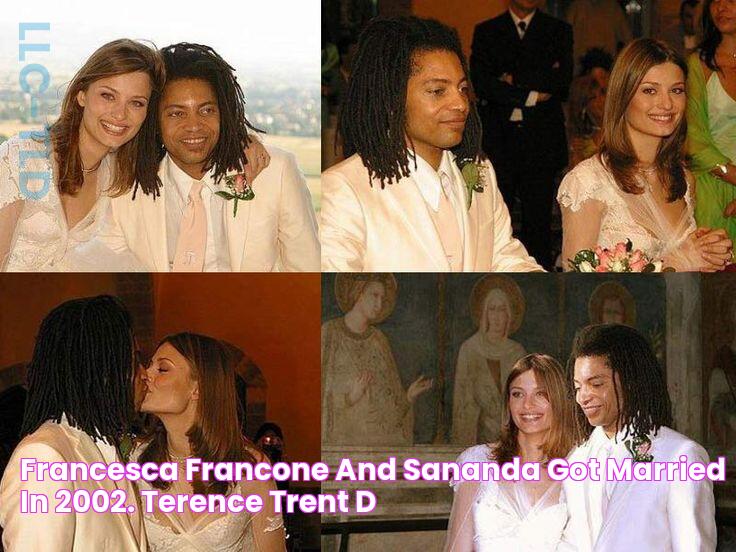 Francesca Francone and Sananda got married in 2002. Terence trent d