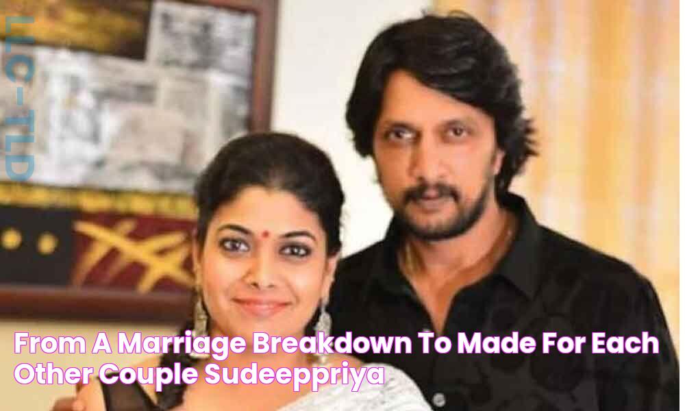 From A Marriage Breakdown to Made For Each Other Couple, SudeepPriya