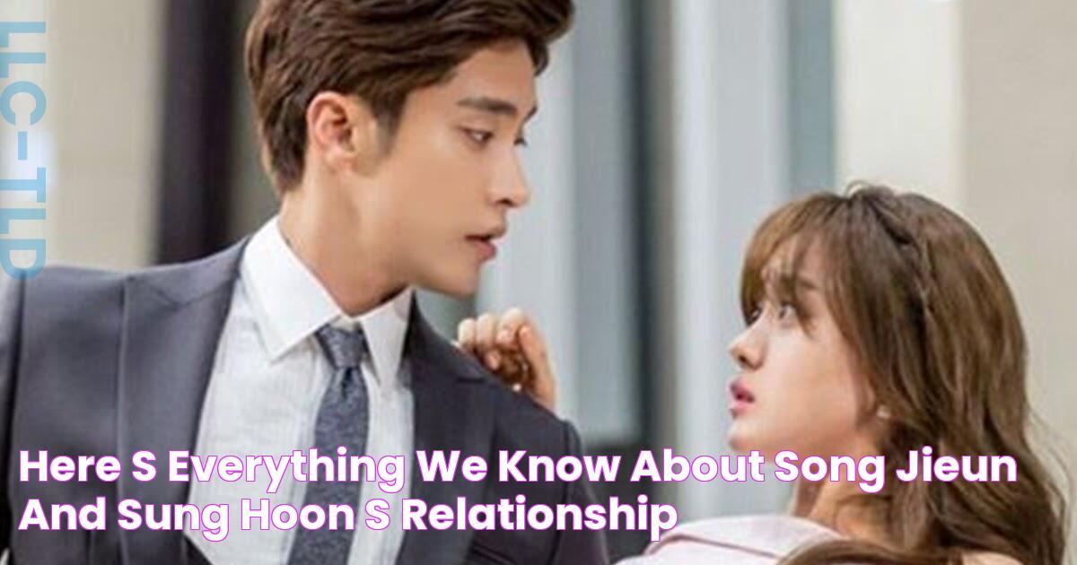 Here’s Everything We Know About Song Jieun And Sung Hoon’s Relationship