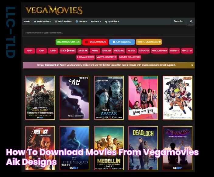 Discover The Best Movies On VegaMovies.com Now!