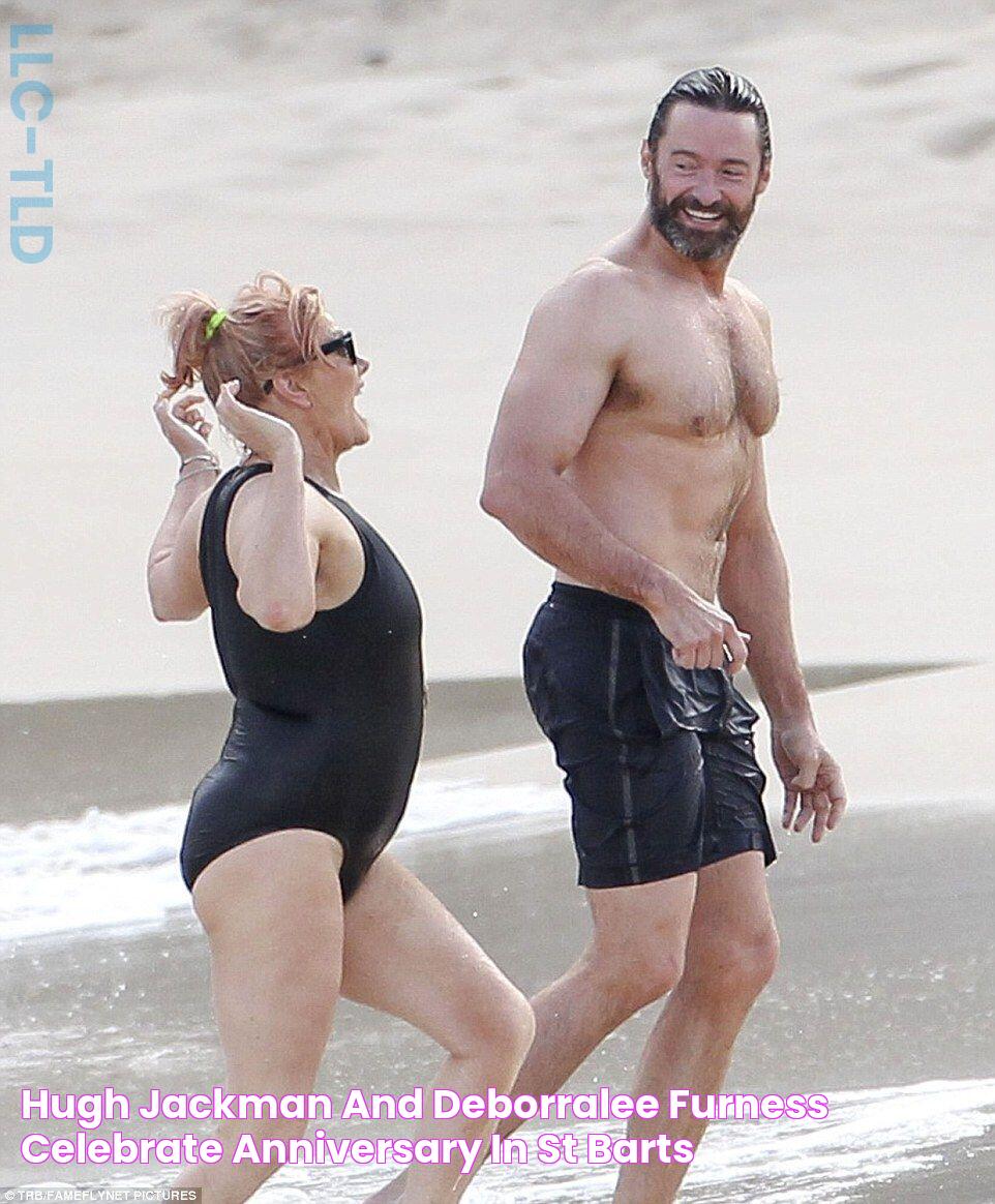 Hugh Jackman and DeborraLee Furness celebrate anniversary in St Barts