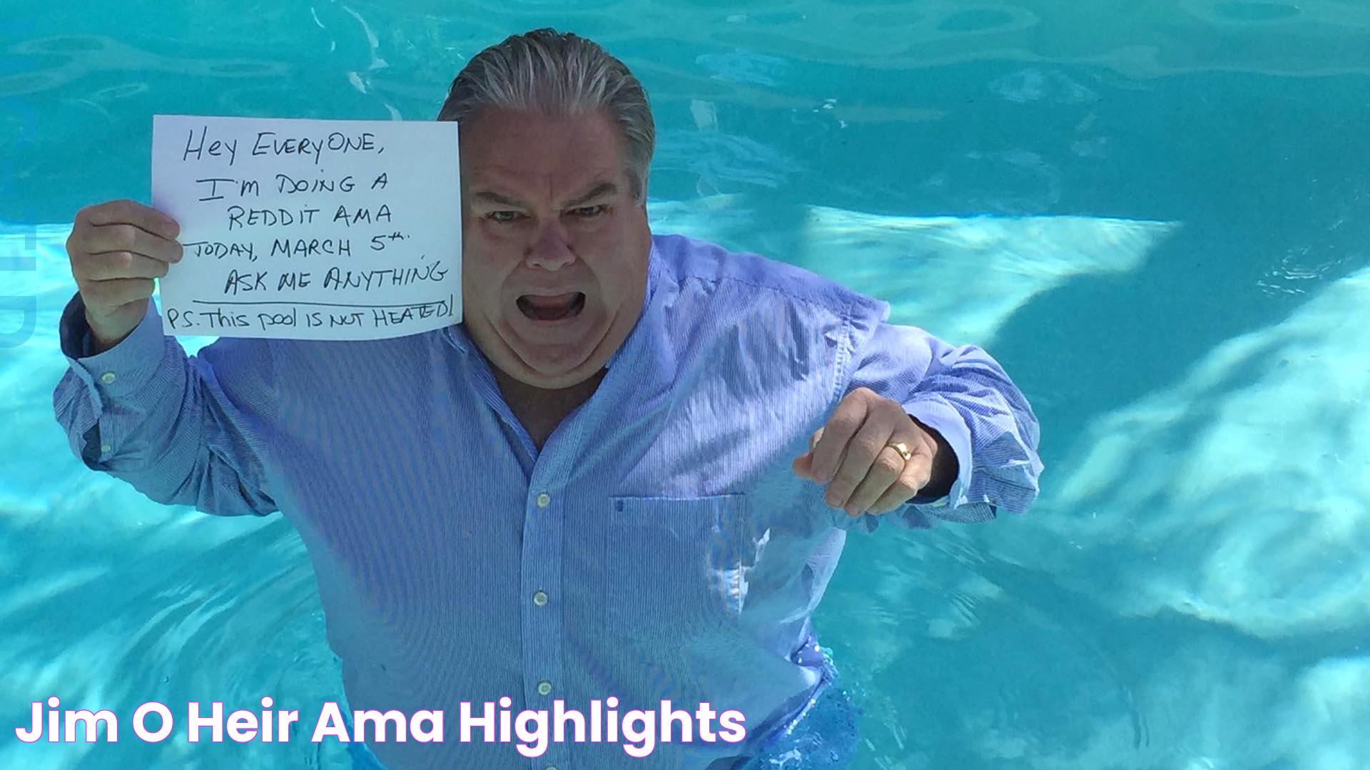 Jim O'Heir · AMA Highlights