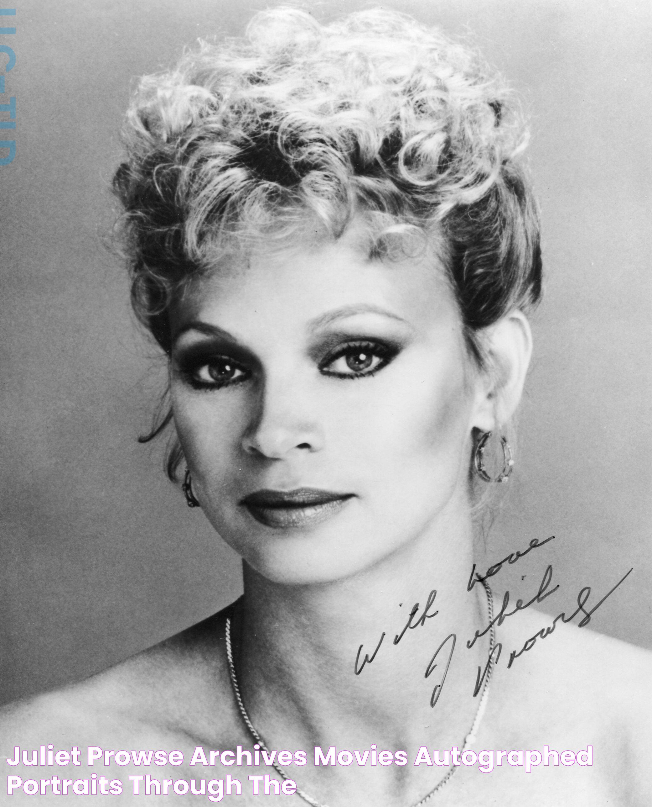 Juliet Prowse Archives « Movies & Autographed Portraits Through The