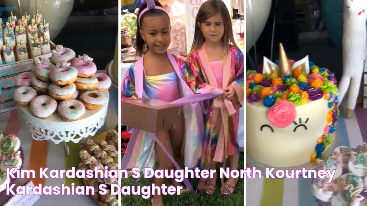 Kim Kardashian's Daughter North & Kourtney Kardashian's Daughter