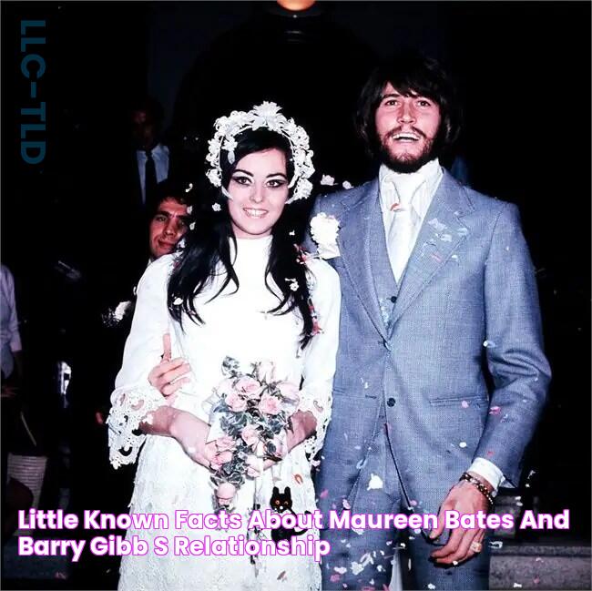 Little known facts about Maureen Bates and Barry Gibb's relationship