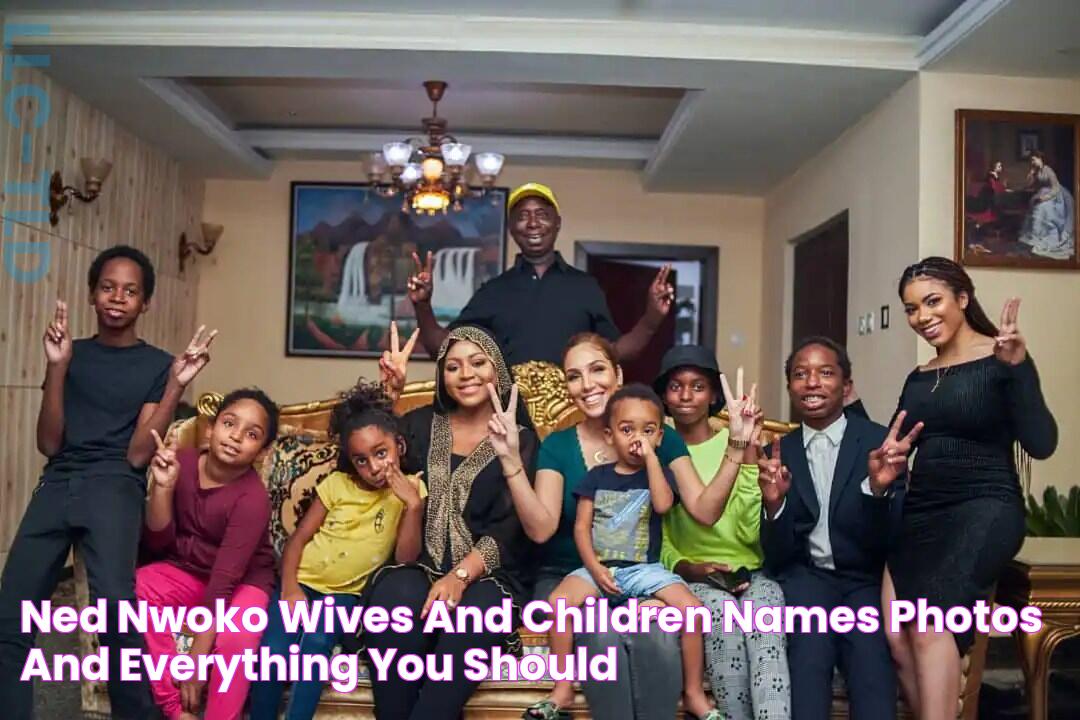 Ned Nwoko wives and children names, photos, and everything you should