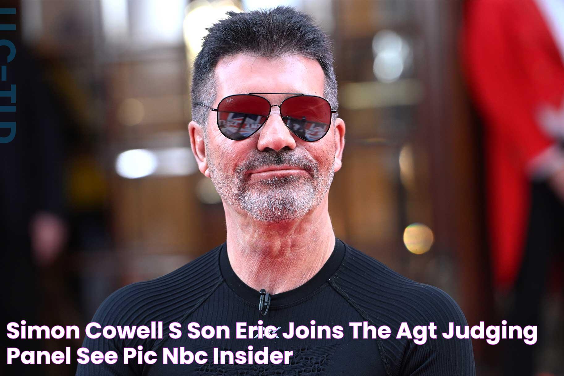 Simon Cowell's Son Eric Joins the AGT Judging Panel See Pic NBC Insider