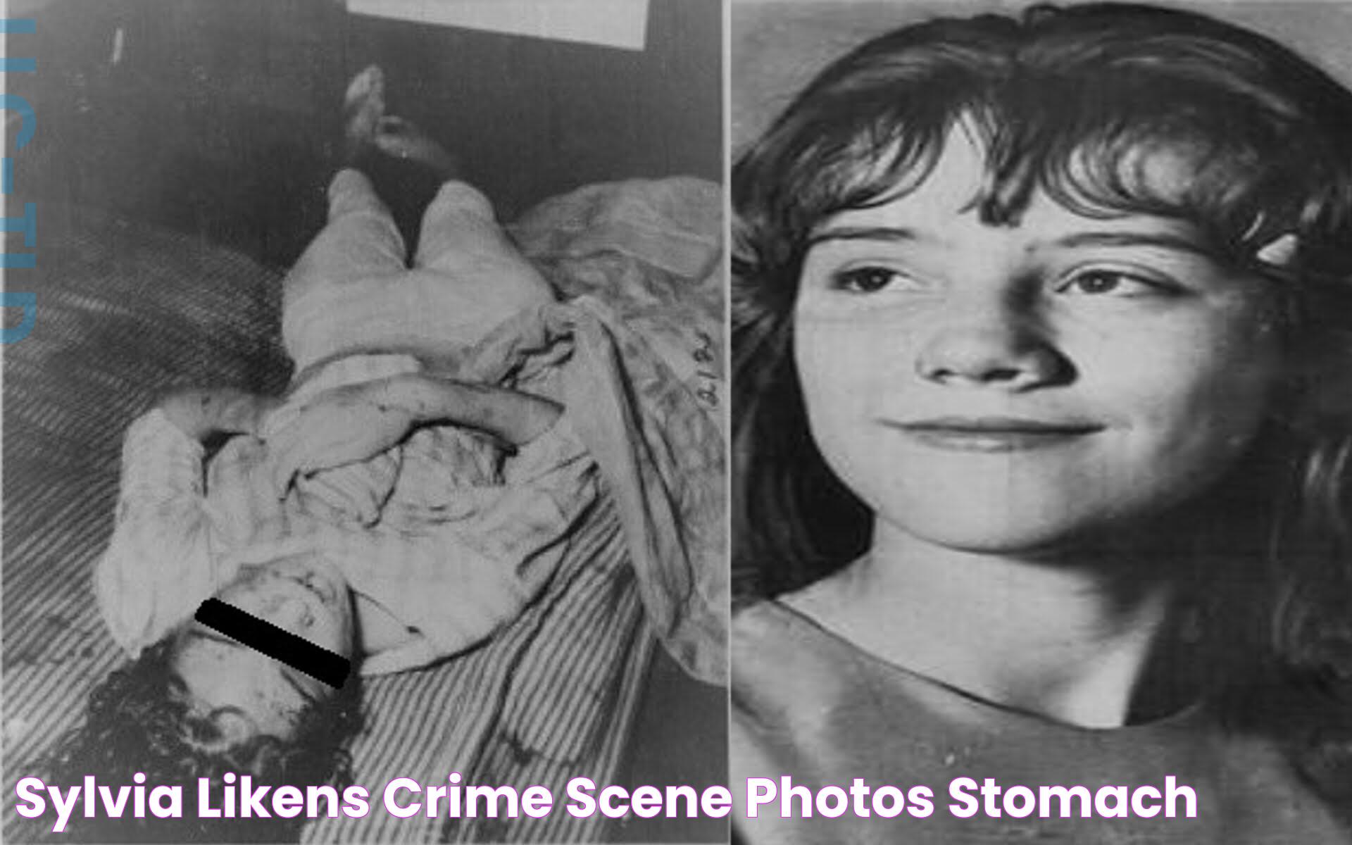 Sylvia Likens Crime Scene Photos Stomach