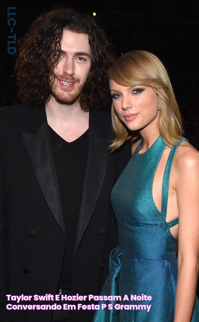 Taylor Swift e Hozier passam a noite conversando em festa pós Grammy