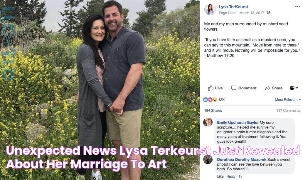 Uncover The Latest: Art TerKeurst And His New Wife