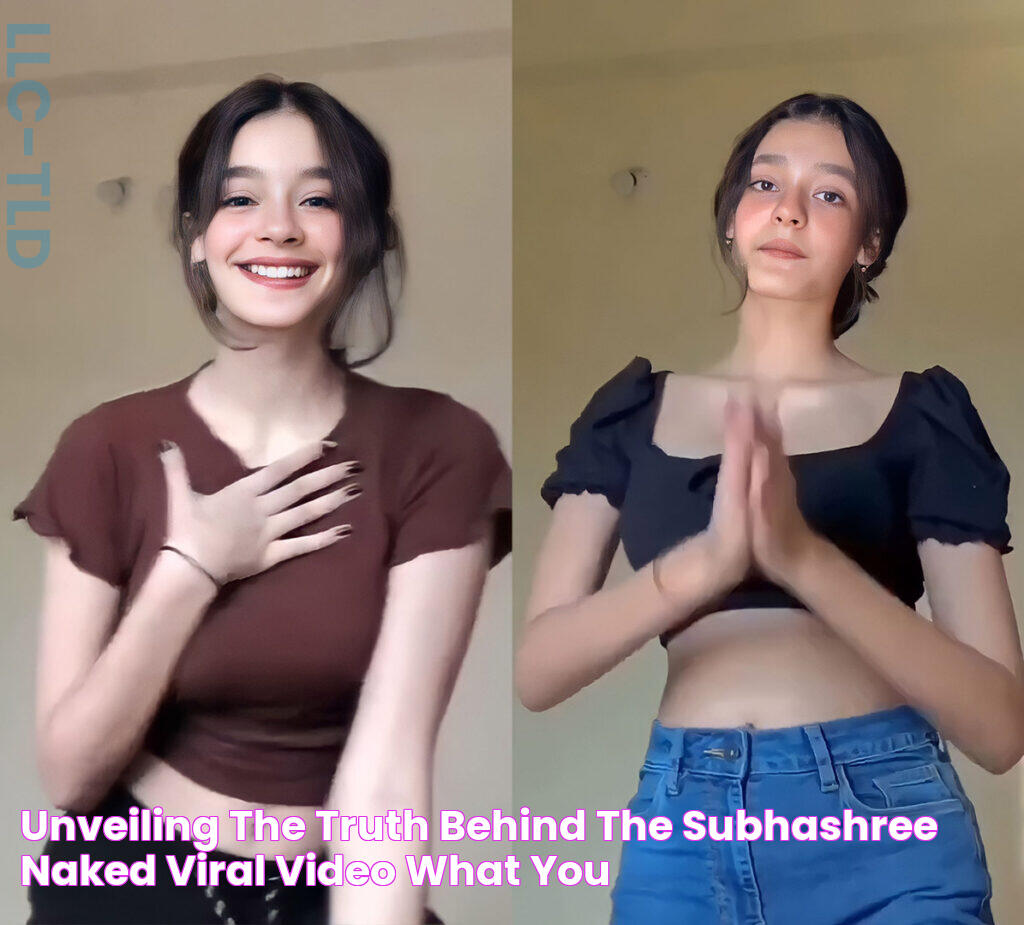 Unveiling The Truth Behind The Subhashree Naked Viral Video What You