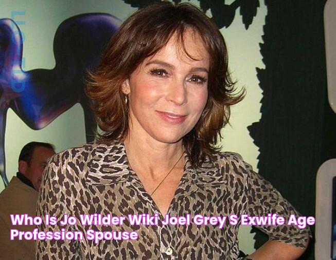 Who is Jo Wilder? Wiki (Joel Grey's ExWife), Age, Profession, Spouse