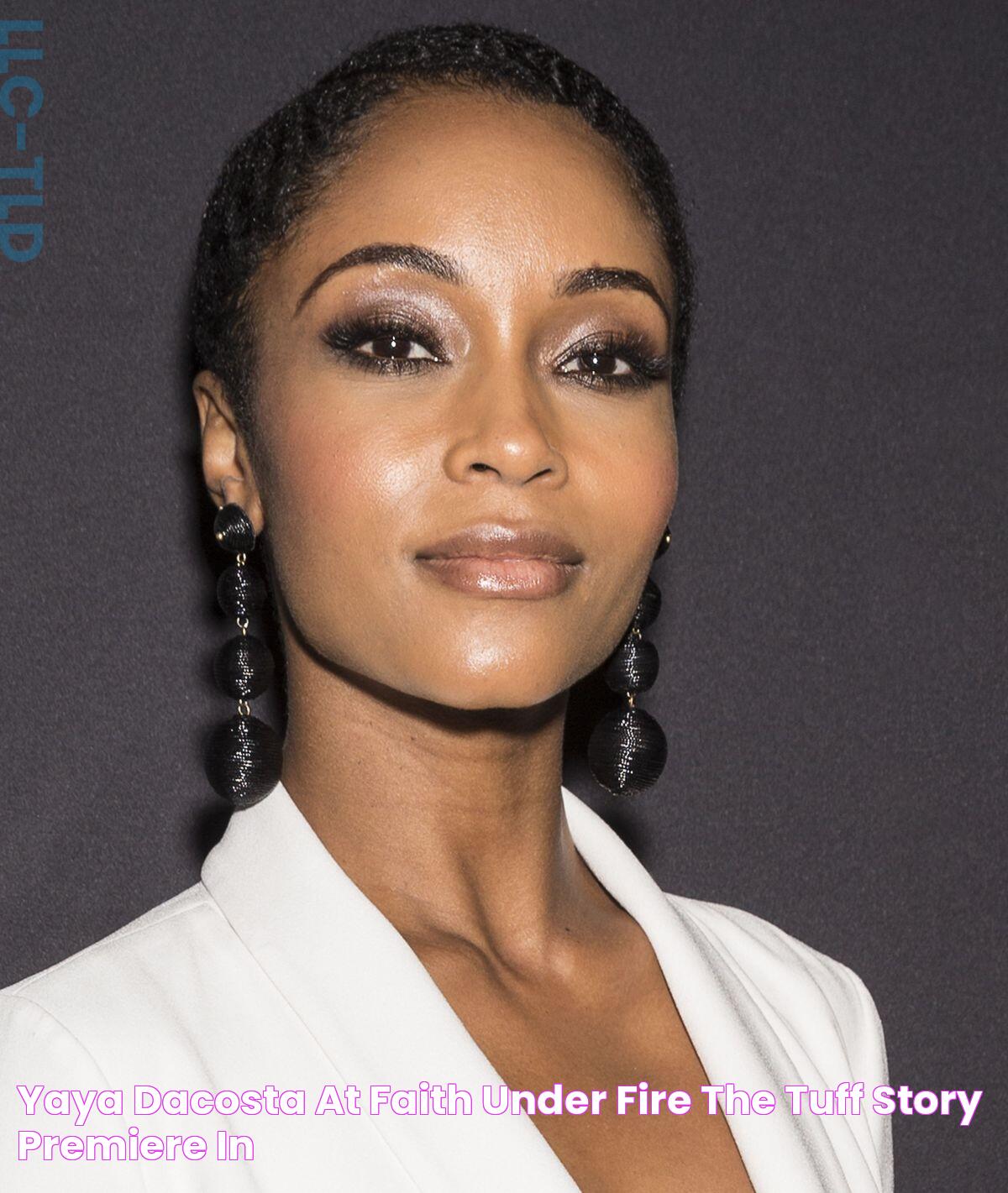 YAYA DACOSTA at Faith Under Fire the Tuff Story Premiere in