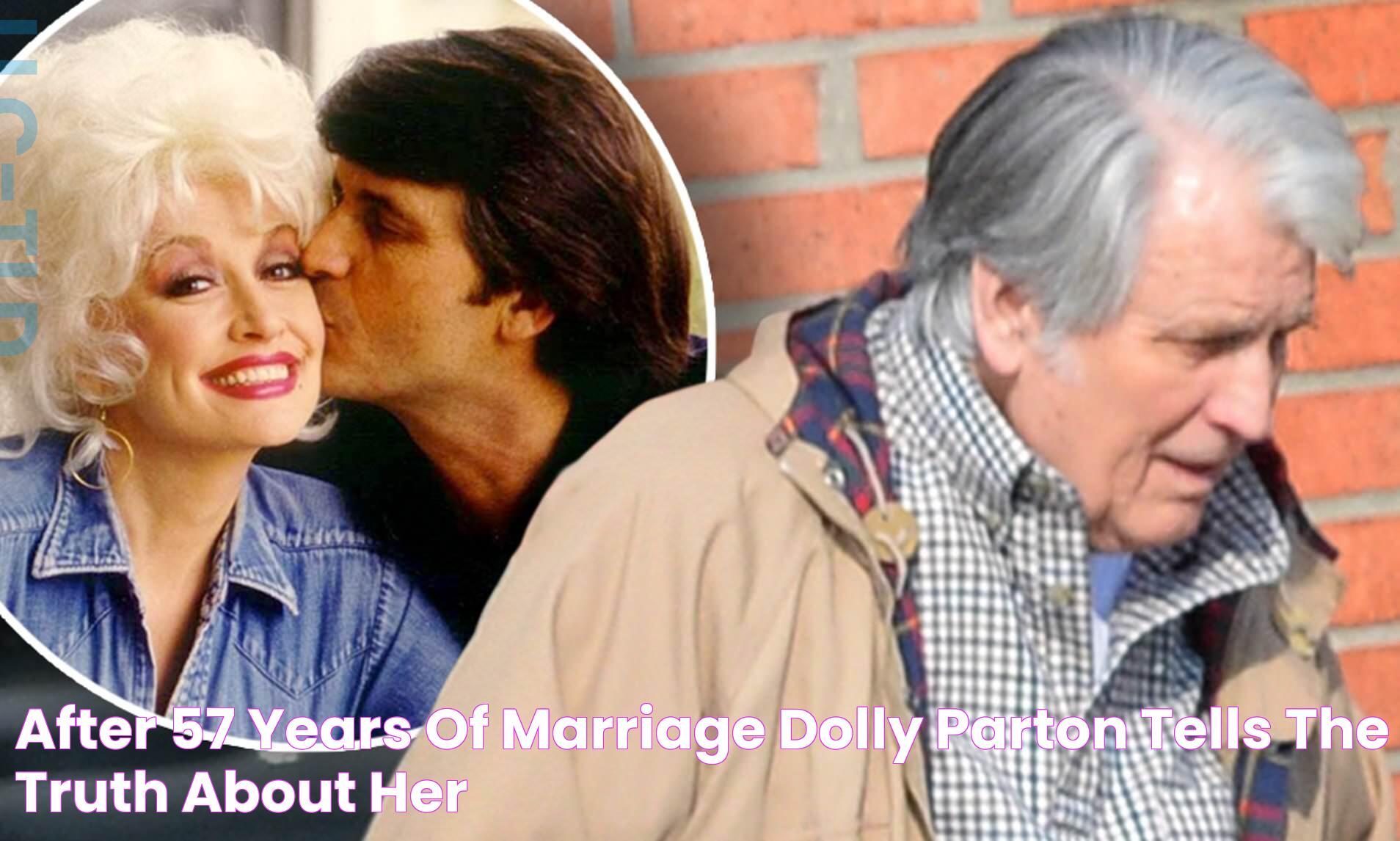 After 57 years of marriage, Dolly Parton tells the truth about her