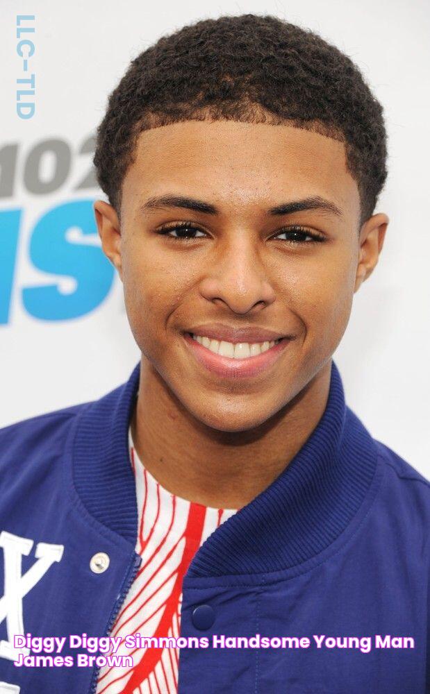 DIGGY! Diggy simmons, Handsome young man, James brown