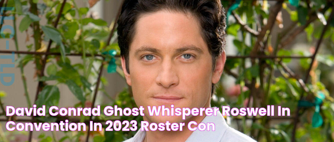 David Conrad (Ghost Whisperer, Roswell) in convention in 2023 Roster Con