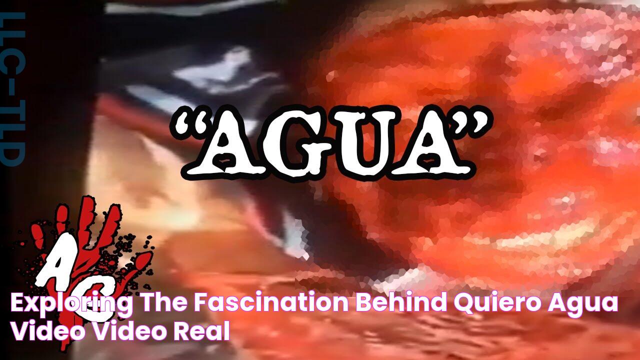 Best "quiero Agua" Videos To Quench Your Thirst