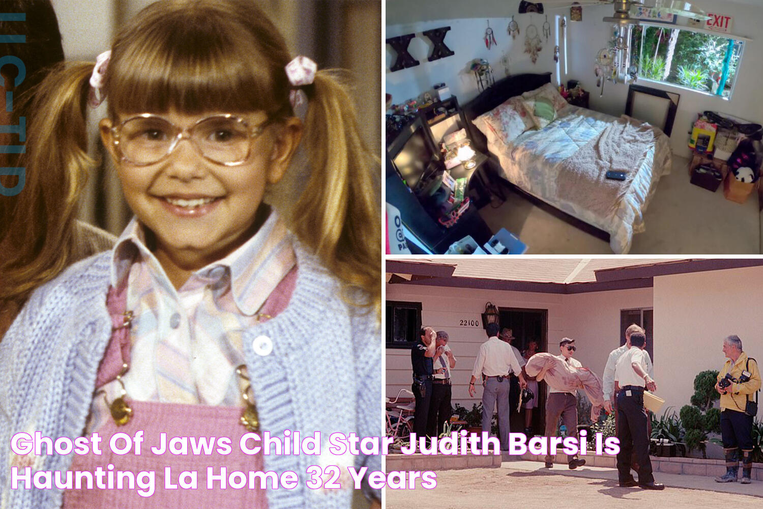 Ghost of Jaws child star Judith Barsi 'is HAUNTING LA home 32 years