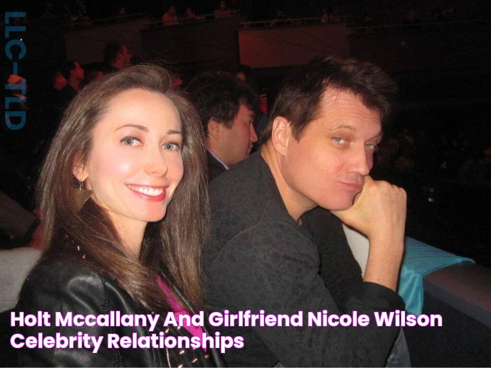 Holt McCallany and girlfriend Nicole Wilson Celebrity Relationships