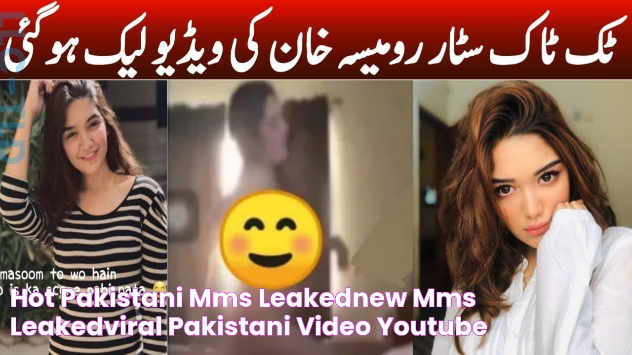 Hot Pakistani MMs leakedNew MMs leakedviral Pakistani video YouTube